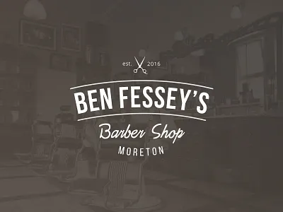 Barber Shop Branding barber shop beauty brand branding designbyeh hair logo logo design modern vintage retro shop vintage