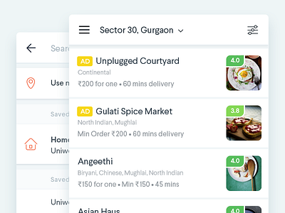 Vendor Listing android food foodpanda larsseit list ordering rows vendors