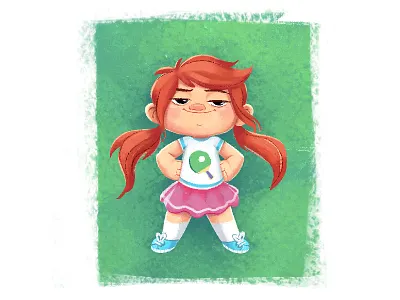 The Master character ginger girl master redhead table tennis tennis