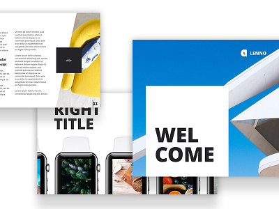 Lenno Slides buy clean keynote lento market me powerpoint presentation slides ui ux