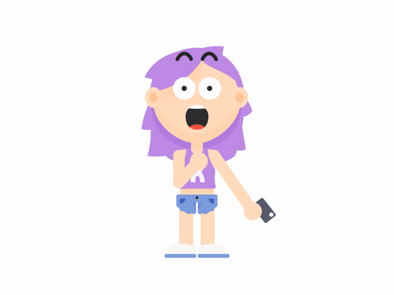 SHOCKED animation dead gif heart shocked