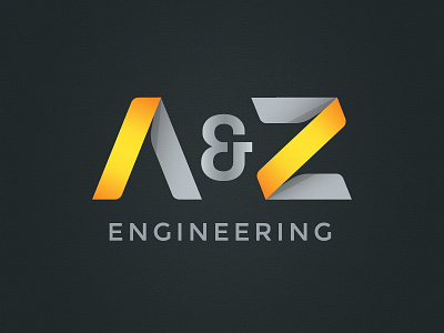 A&Z Logo a design engineering letters logo powerful z