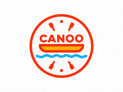 Double -O- Canoe Friday affinitydesigner canoe paddle water wave