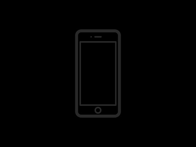 Day 24 - Jet Black - 100 Days of Icons 100 7 apple bunny days icon illustration ios iphone sam