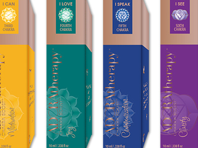 Chakra Packaging aromatherapy packaging