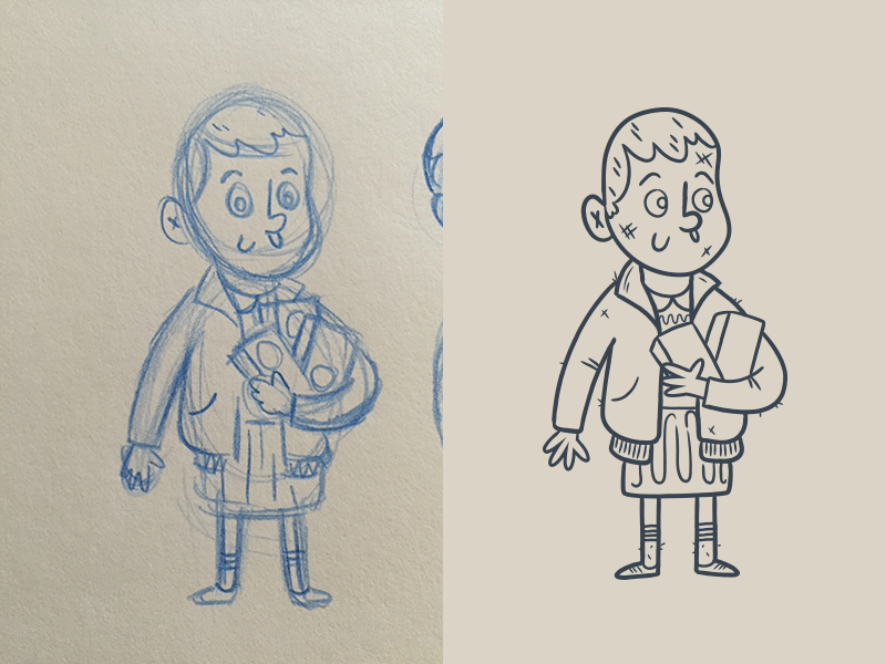 Illustration | "Stranger Things Sketches design doodle drawing eleven exploration fun illustration illustrator netflix stranger things style work