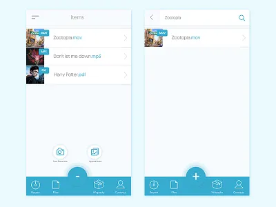 Cloud app mobile concept cloud download file icons ios mobile storage upload