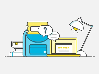 Homework Help answer backpack education homework help laptop late night outline question school student studying