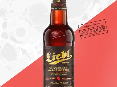 Chocolate Maple Porter Homebrew homebrew packaging