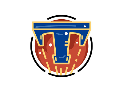 Tomorrowland circle disney fantasy fly icon letter minimal movie outline pin sticker tomorrowland