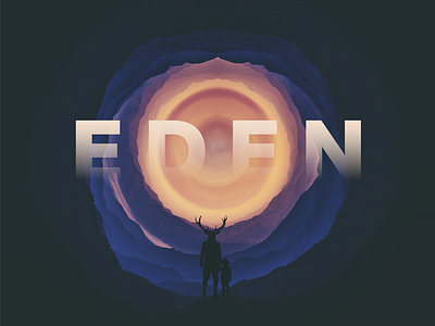 Poster Maker 2 creative design deer eden magical smart object music artwork music cover music poster promotional banner social media social media banner soundcloud