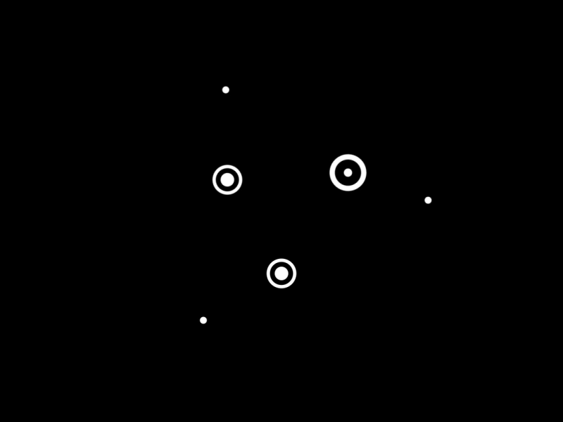 B&W Loading animation 2 adobe after effects animation loading loop smooth triangle