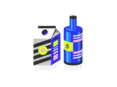 Packaging Illustration colorful illustration packaging