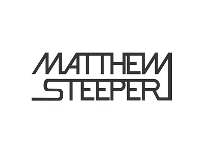 Matthew Steeper Logo Text artist logo music typography