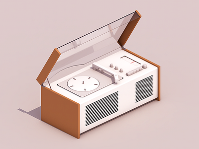 Braun Table Radiogram For Braun braun c4d dieter low poly rams