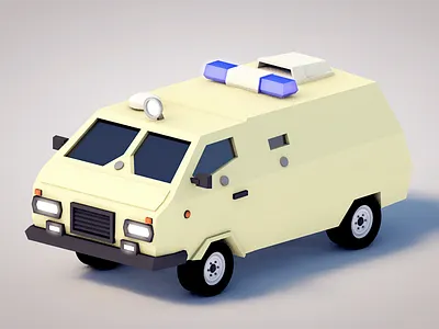 Raf 3d cinema4d lowpoly