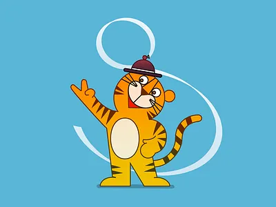 Hodori - Seoul 1988 branding character design code for drawing geometry mascot olympics processing tiger