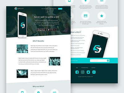 Splyt Website design web website