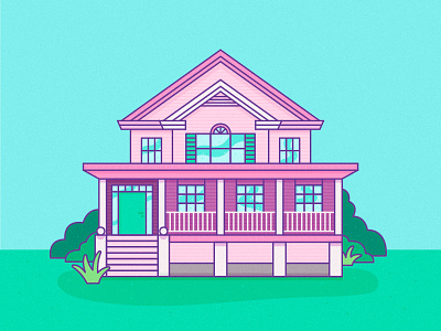 Barbie House barbie house pink purple toy