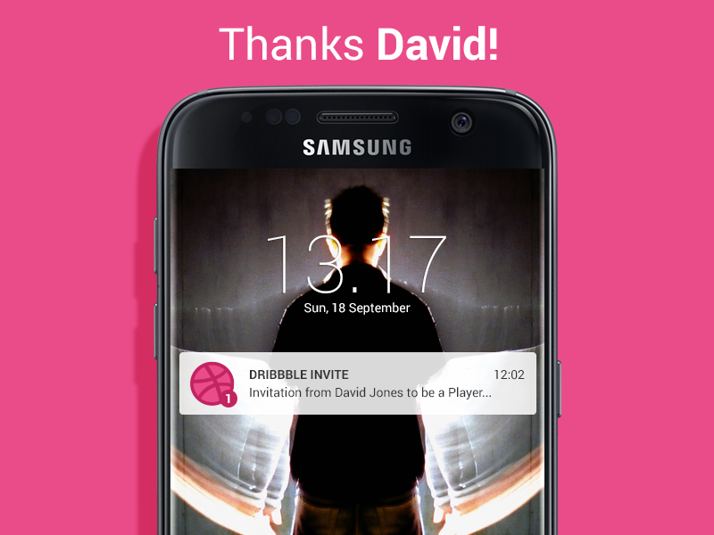 Example of Hi Dribbble