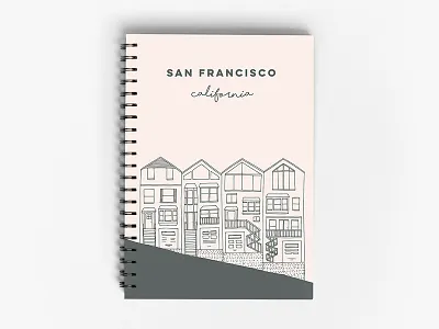 Painted Ladies belia simm california notebook painted ladies san francisco sketching
