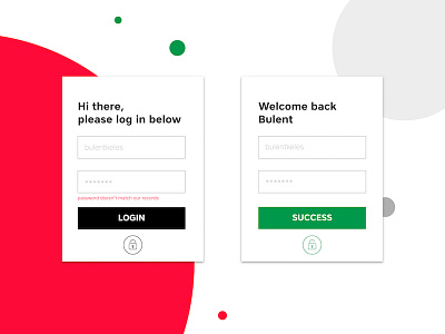 #dailyui, #011 Error/Success 011 dailyui error login signin success ui web