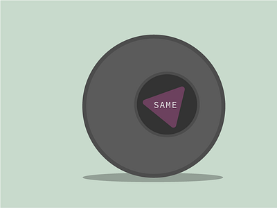 Sassy 8 illustration magic 8 ball simple