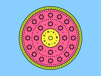 No 6. Guava Manhole Cover brooklyn cover guava icon illustration indian logo manhole new york pattern summer system