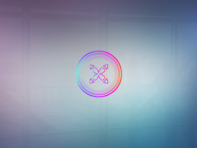 Clover Logo branding circle logo clover flower identity logo