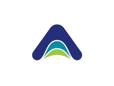 Altitude Physical Therapy blue green logo physical therapy vector