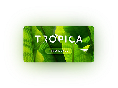Day098 Advertisement 098 advertisement dailyui depth minimal tropical