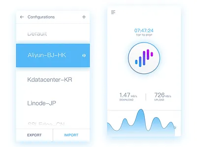 Surge Redesign firewall gfw interface network redesign speed surge ui ux