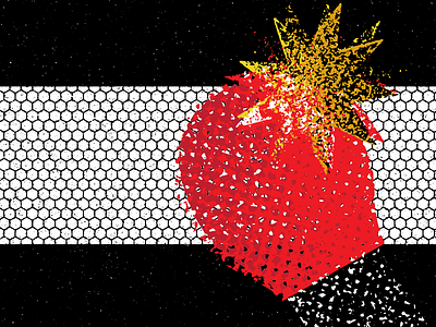 Spark color illo illustration spot texture