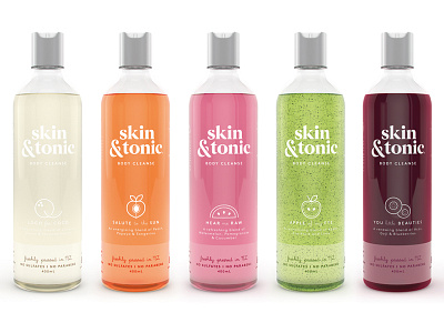 Skin & Tonic Body Cleansers 3d 3d product renders 3d products 3d render 3d renders rendering renderings renders