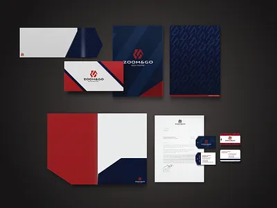 Branding american branding business cards line logo patterns