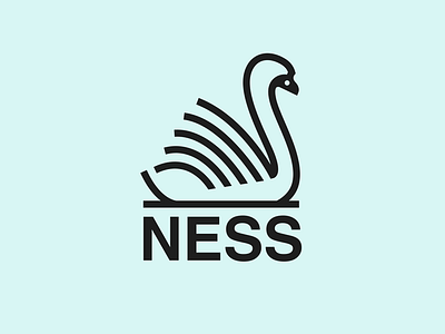 SWAN animal design graphic graphicdesign logo logotype sale sign swan