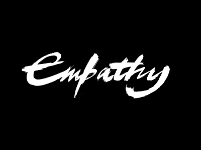 Empathy calligraphy calligraphy and lettering artist calligraphy artist calligraphy logo et lettering evgeny tkhorzhevsky font hand lettering logo lettering artist lettering logo logo type