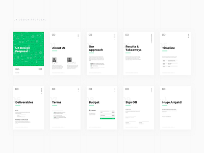 #02 Design Proposal document freelancing minimalist patterns proposal sketch ui design ux design