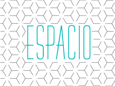 Espacio furniture logo pattern space