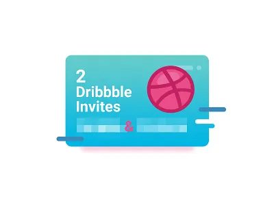 2 Dribbble Invites chengdu china dribbble invation invites