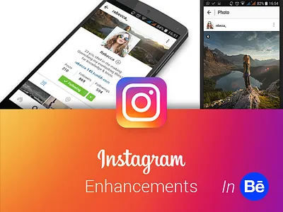 Instagram Enhancements android enhancement fashion improvement instagram interface ios mobile photography social ui ux