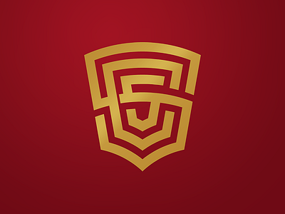 scs monogram letteting logotype monogram typography