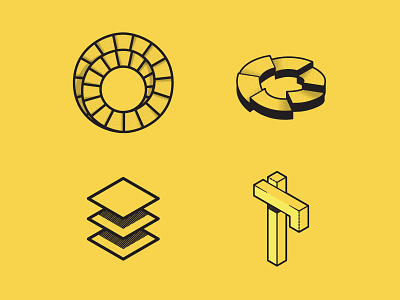 Shapes escher isometric shapes