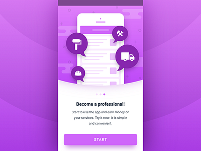 Onboarding app avito illustration login mobile onboarding services ui ux walkthroughs