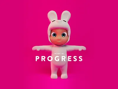 Nina 3d cinema4d design wip