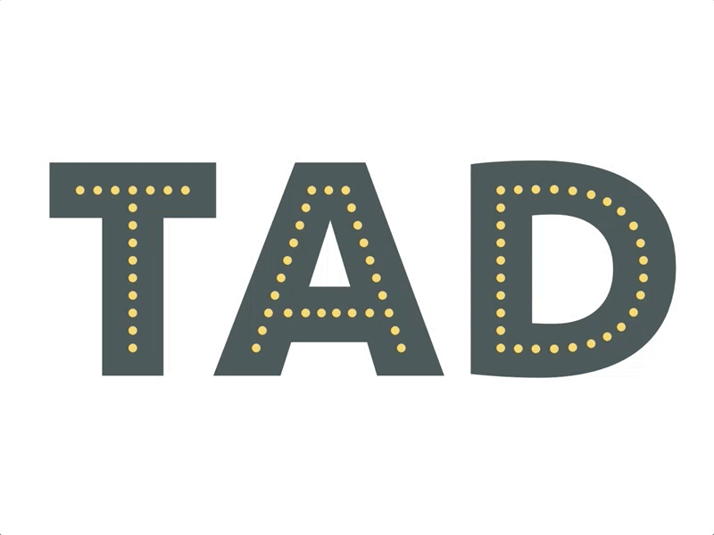 A Luminous Font bulbs font geometric sans serif layered lights neon