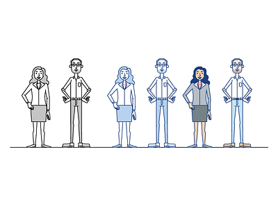 Gravis Characters character design illustration vectors