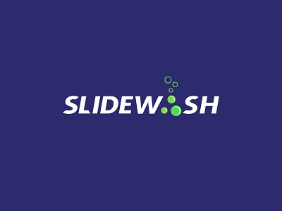 Carwash Logo Option [WIP] blue bubbles car carwash clean green logo slide soap wash