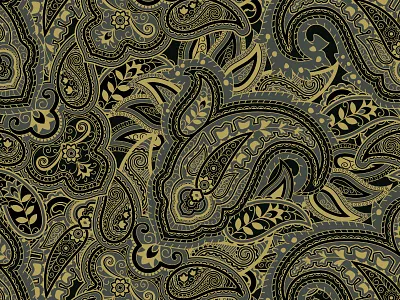 Paisley Yardage 70s apparel clothing menswear paisley pattern traditional vintage yardage