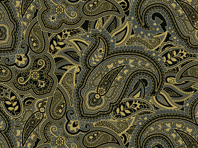 Paisley Yardage 70s apparel clothing menswear paisley pattern traditional vintage yardage